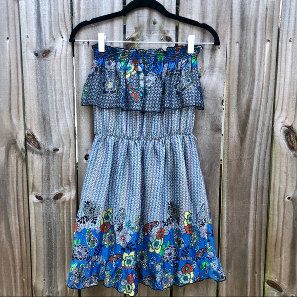 DEJAVU STRAPLESS DRESS - Picture 2 of 8